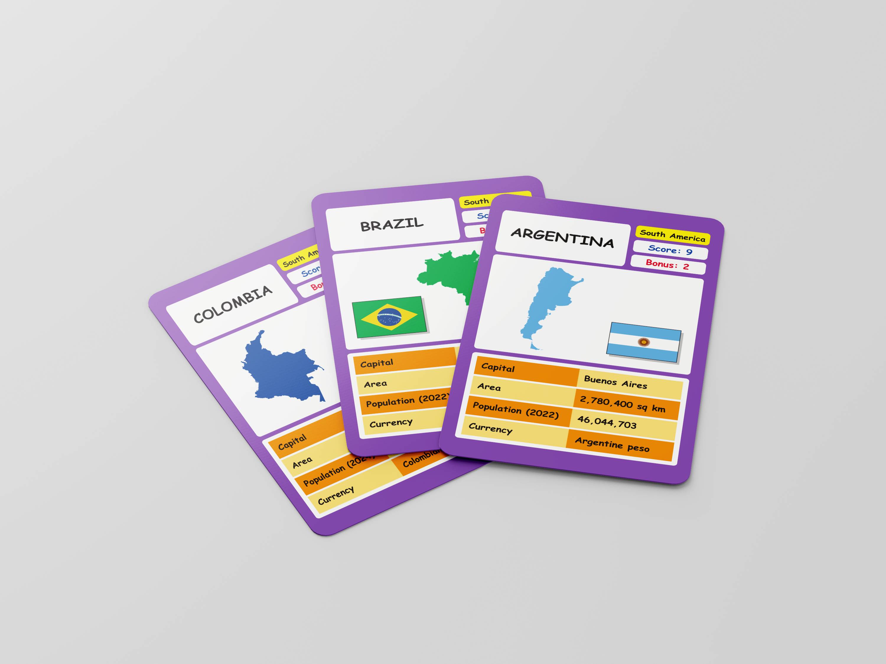 Continent Cards